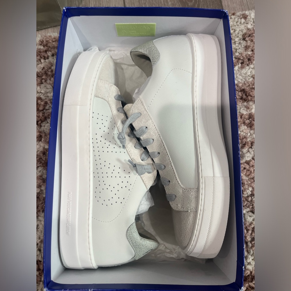 Worn once P448 Women's Thea Platform Sneakers size 40 in Coyote - Picture 6 of 6